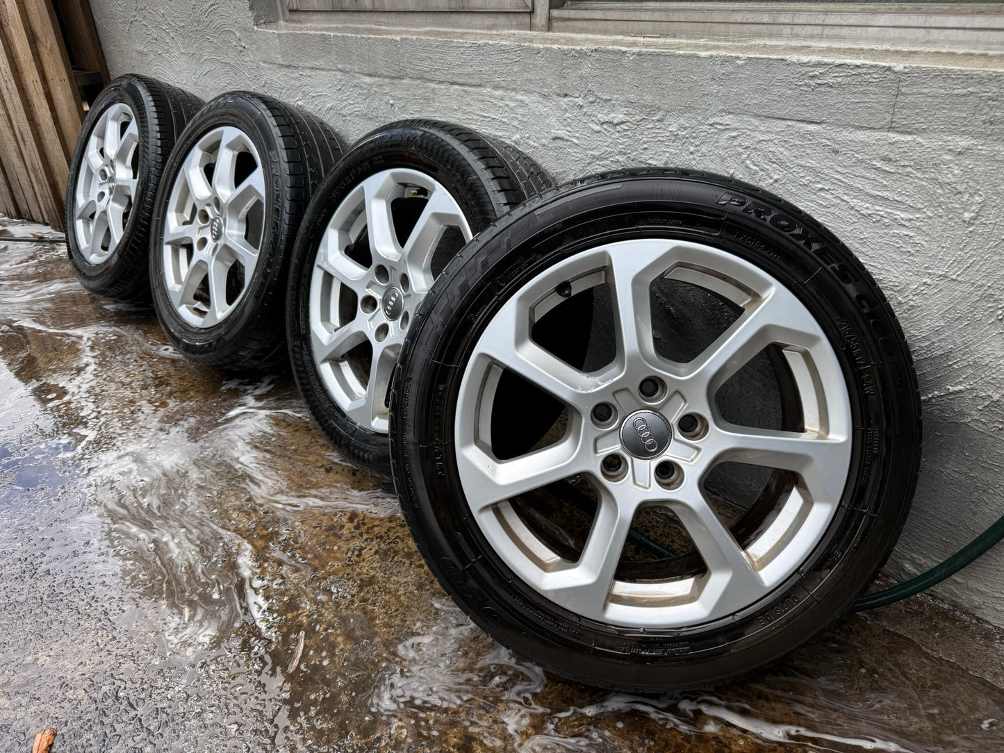 Audi Q2 17” Alloy Wheels with Good Tyres