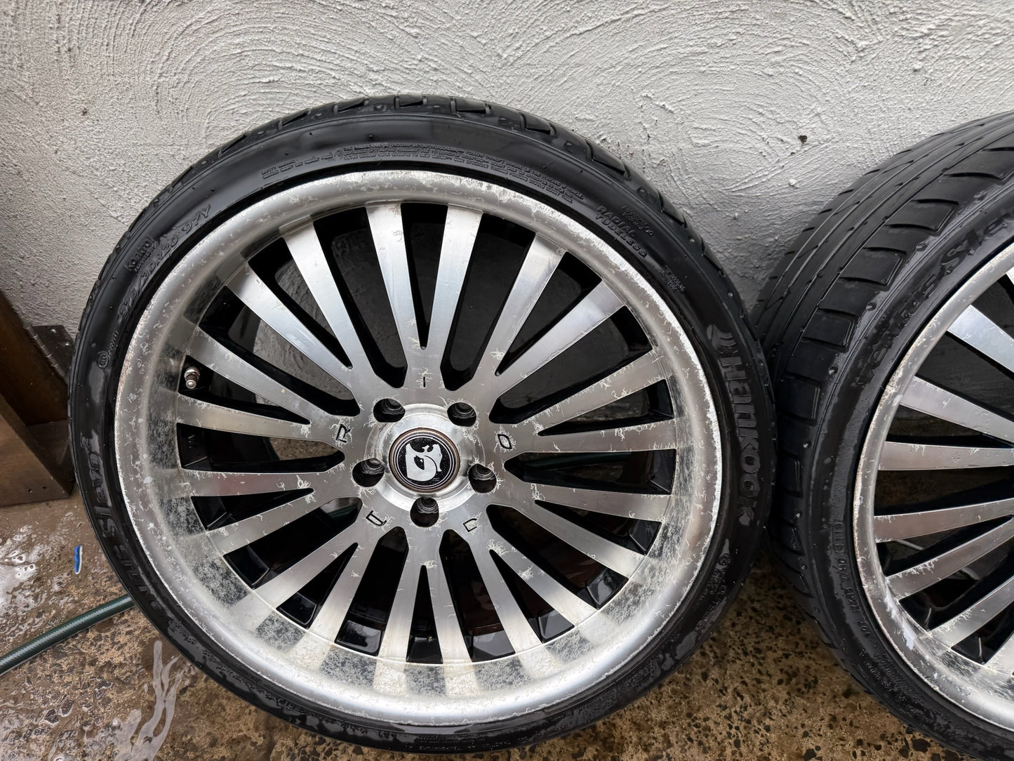 Holden Commodore 20” Staggered Alloy Wheels with Good Tyres