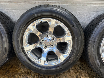 Dodge Ram 1500 20” Alloy Wheels with Good Tyres
