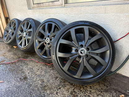 Mercedes A-Class W176 18” Alloy Wheels with Good Tyres