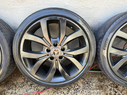 Mercedes A-Class W176 18” Alloy Wheels with Good Tyres