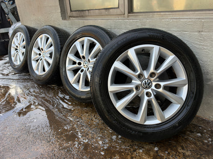 Volkswagen Touareg 18” Alloy Wheels with Excellent Kumho Tyres