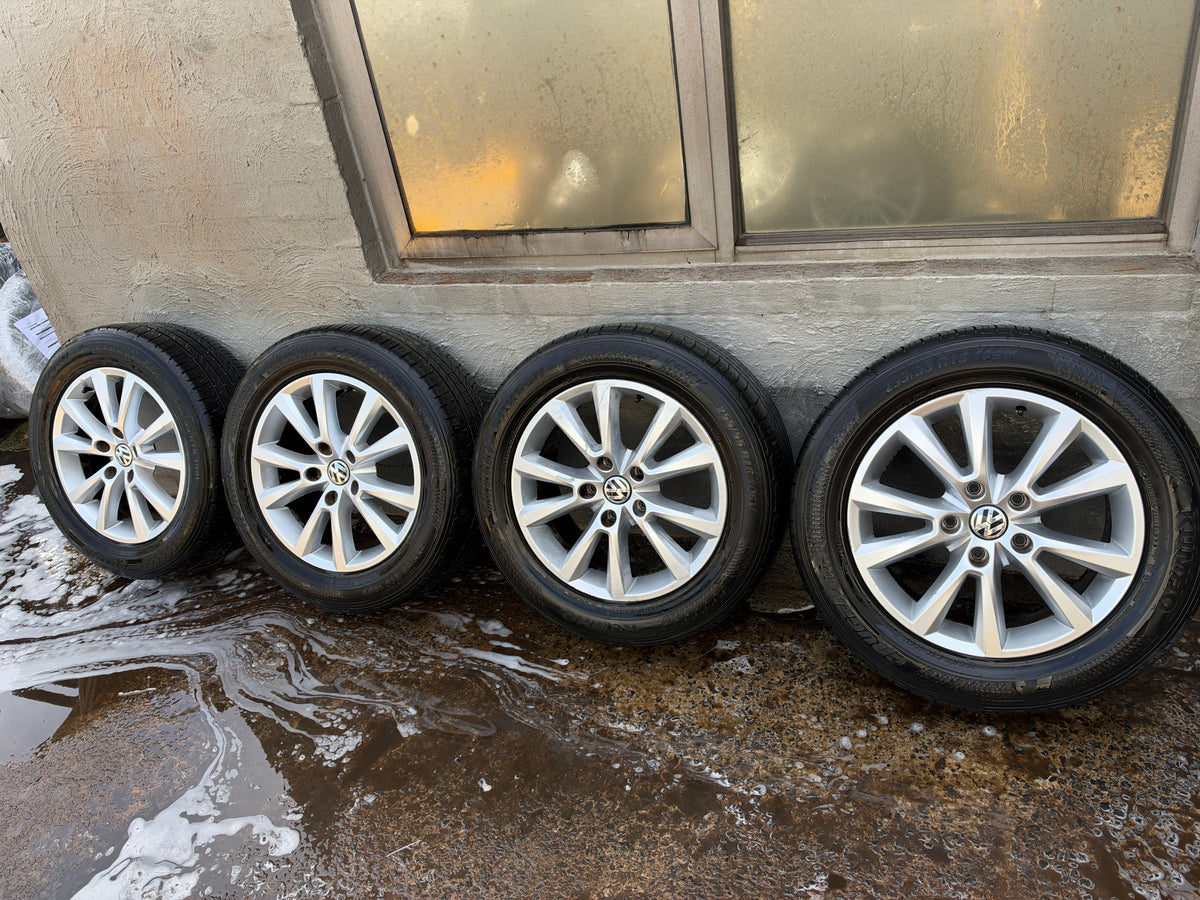 Volkswagen Touareg 18” Alloy Wheels with Excellent Kumho Tyres