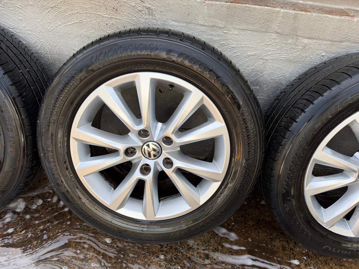 Volkswagen Touareg 18” Alloy Wheels with Excellent Kumho Tyres