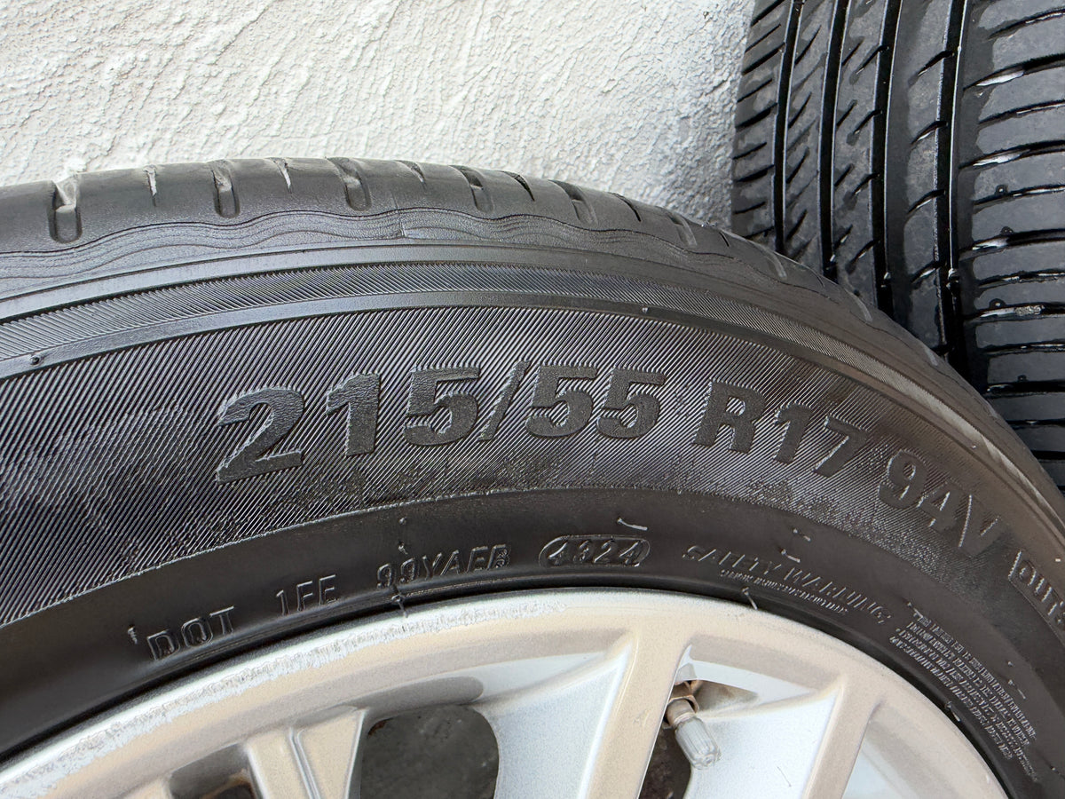 Hyundai Kona 17” Alloy Wheels with Like New Kumho Tyres