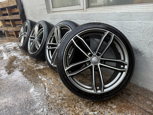 Audi A5/A6/Q5 20” Alloy Wheels with Good Tyres