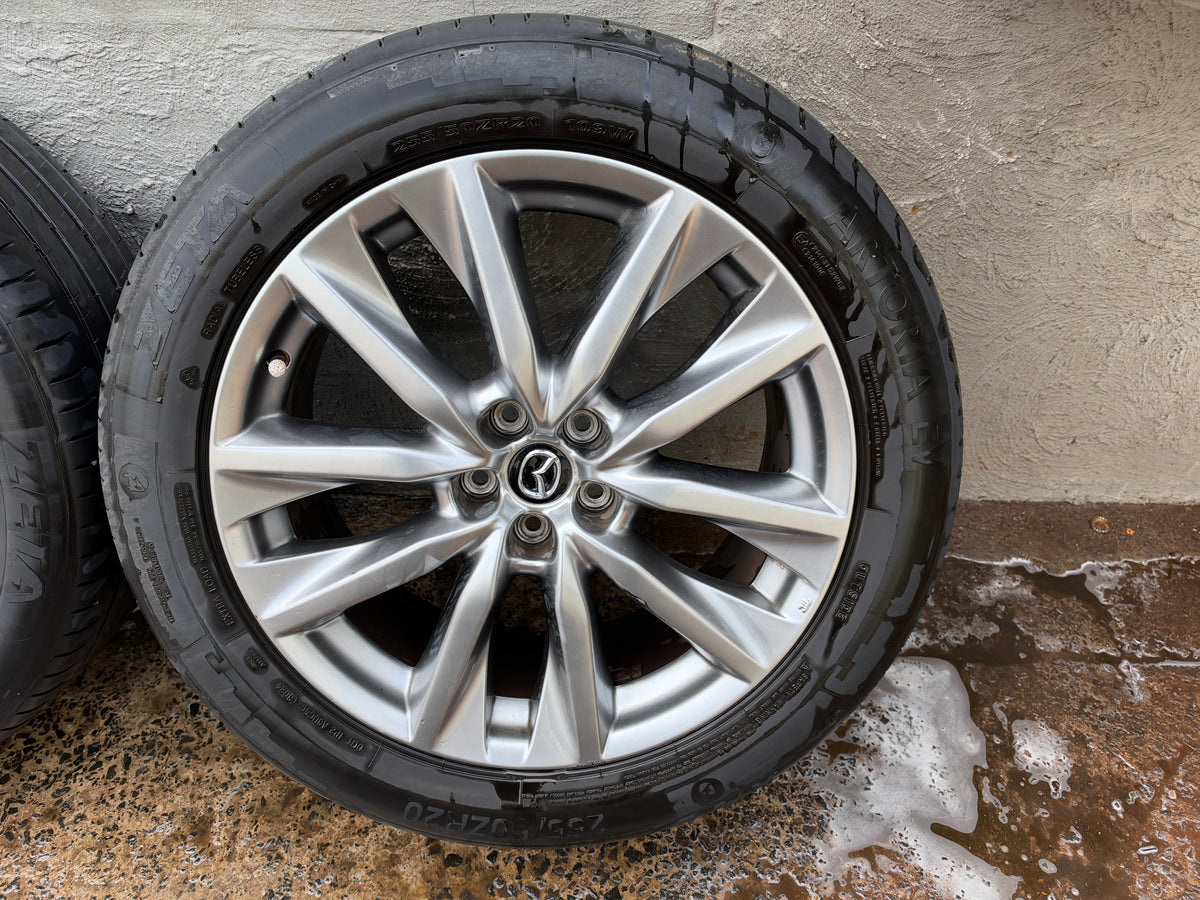 Mazda CX9 20” Alloy Wheels with Good Tyres
