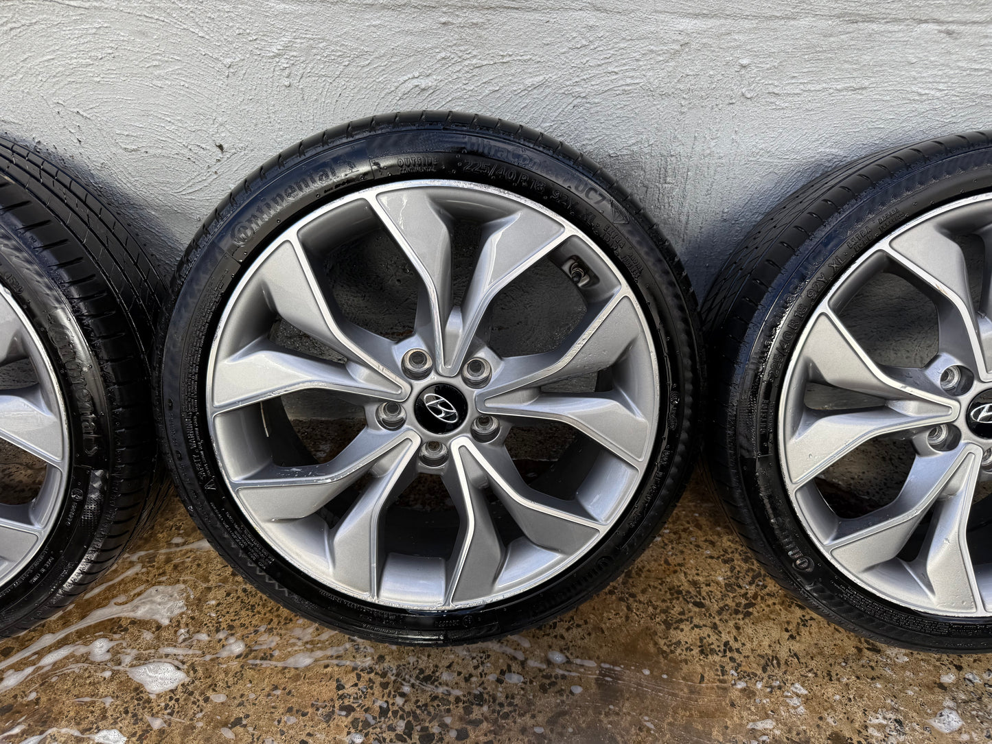 Hyundai Elantra/i30 18” Alloy Wheels with Very Good Tyres