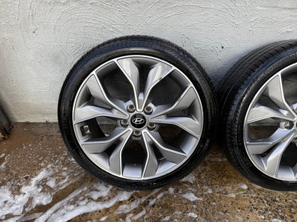 Hyundai Elantra/i30 18” Alloy Wheels with Very Good Tyres