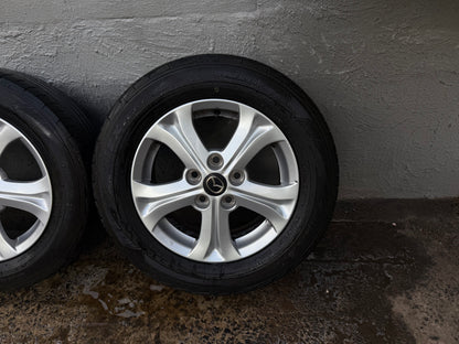 Mazda 3 15” Alloy Wheels with Good Tyres