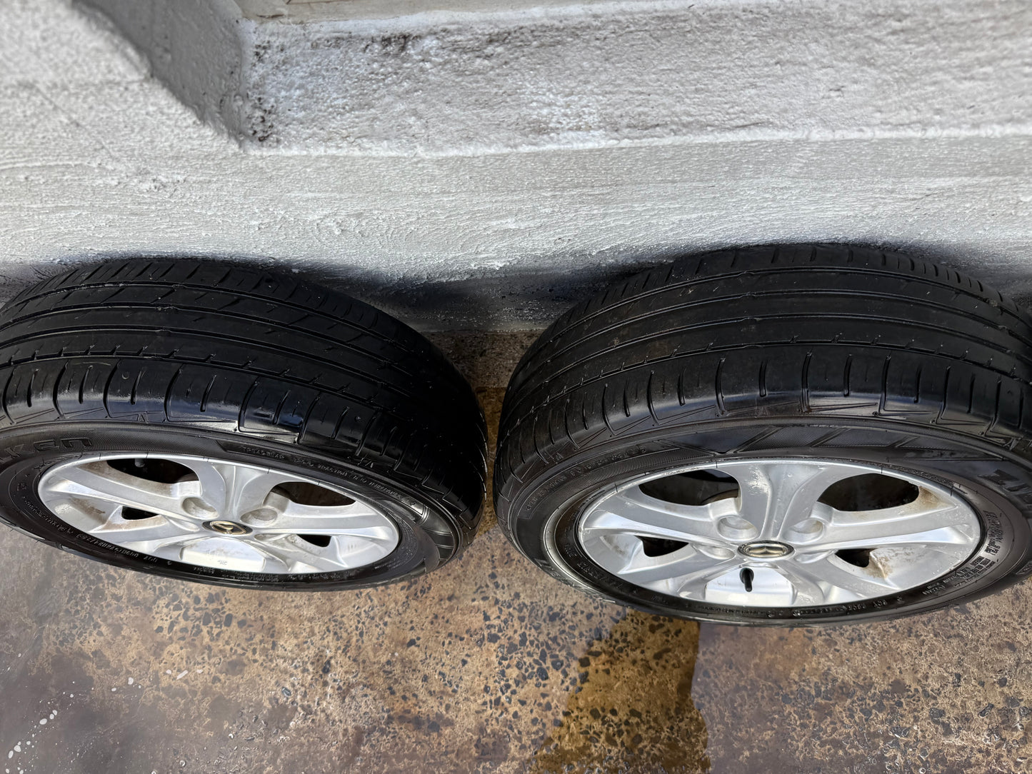 Mazda 3 15” Alloy Wheels with Good Tyres