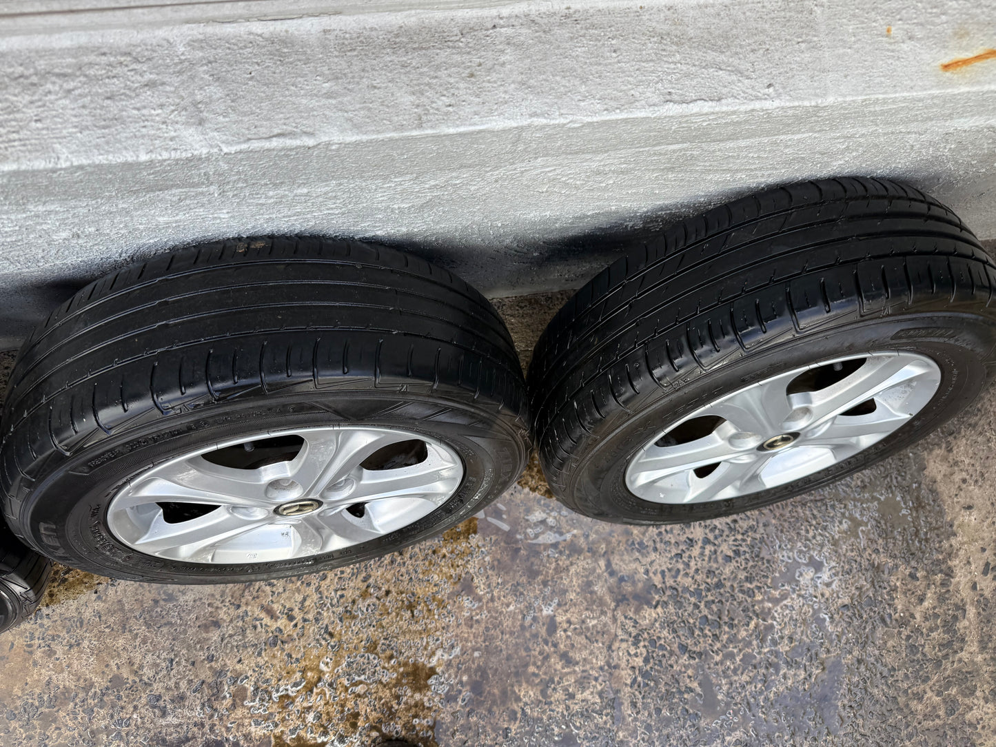 Mazda 3 15” Alloy Wheels with Good Tyres