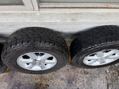 6 Stud 16” Alloy Wheels with Bridgestone Dueler A/T Tyres