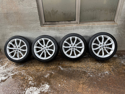 Audi A4 18” Alloy Wheels with Excellent Tyres
