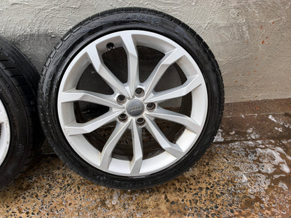 Audi A4 18” Alloy Wheels with Excellent Tyres