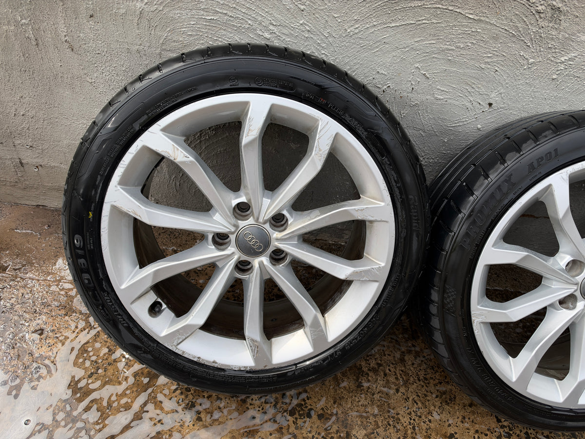 Audi A4 18” Alloy Wheels with Excellent Tyres