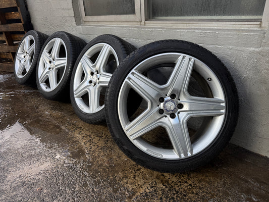 Mercedes ML350/ML450 21” Alloy Wheels with Very Good Tyres
