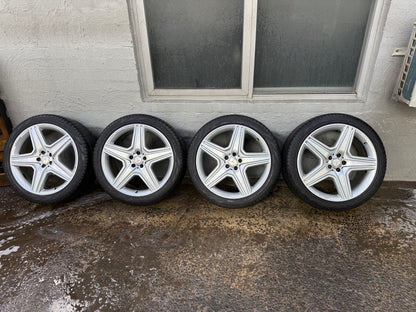Mercedes ML350/ML450 21” Alloy Wheels with Very Good Tyres