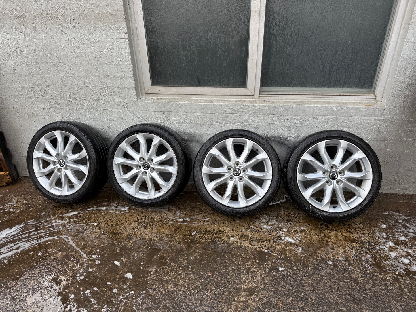 Mazda 3/6 18” Alloy Wheels with Good Tyres