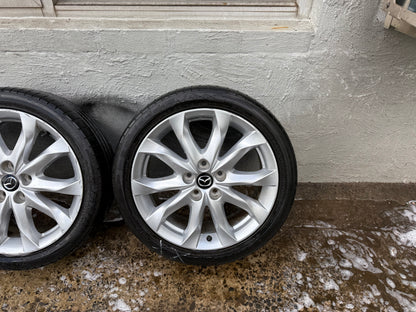 Mazda 3/6 18” Alloy Wheels with Good Tyres