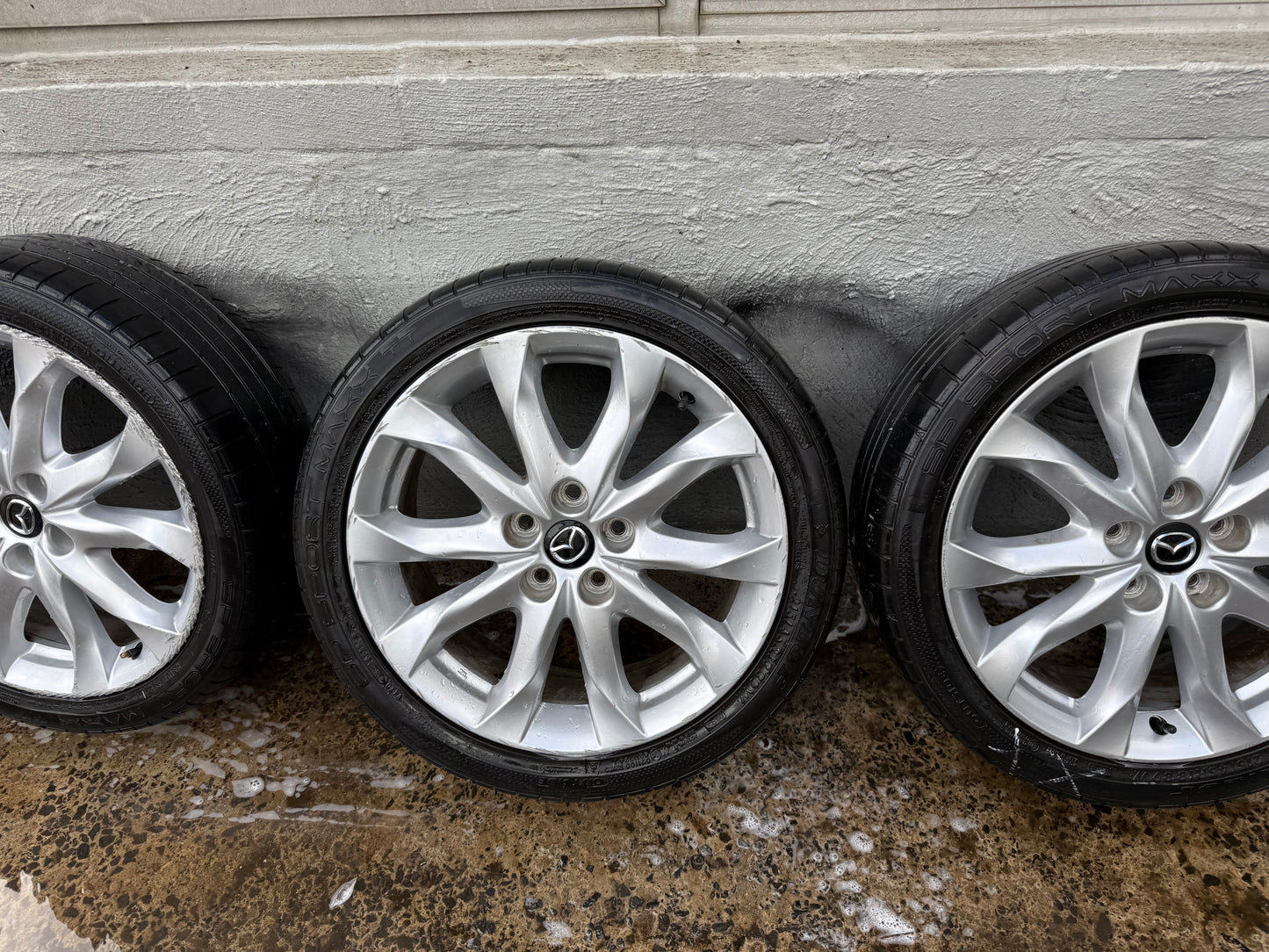 Mazda 3/6 18” Alloy Wheels with Good Tyres