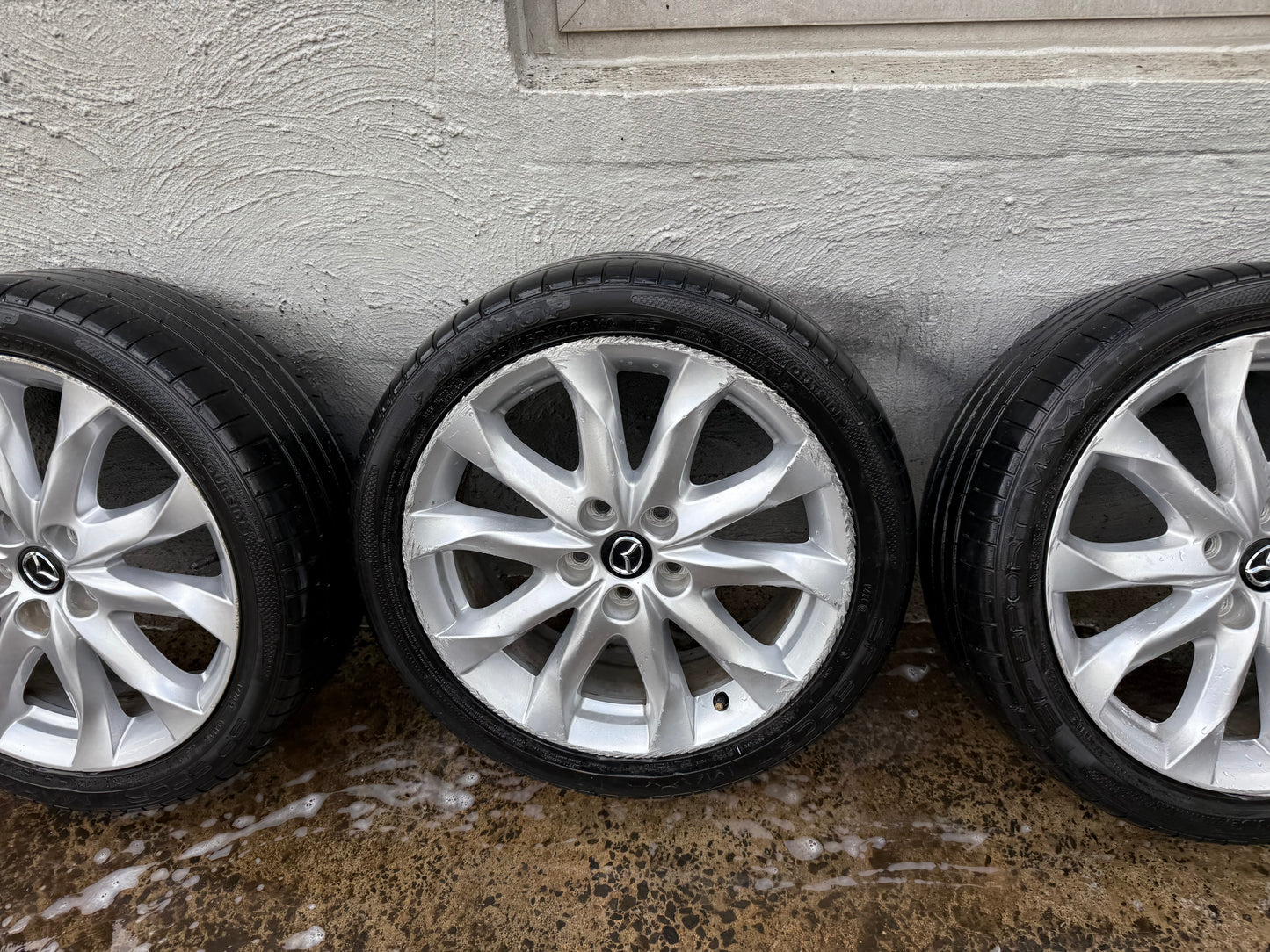Mazda 3/6 18” Alloy Wheels with Good Tyres