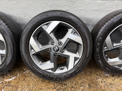 Hyundai Venue 17” Alloy Wheels with Good Tyres