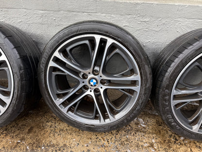 BMW X3/X4 20” Staggered Alloy Wheels with Very Good Tyres