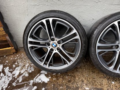 BMW X3/X4 20” Staggered Alloy Wheels with Very Good Tyres
