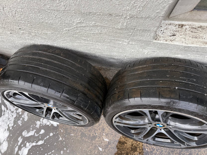 BMW X3/X4 20” Staggered Alloy Wheels with Very Good Tyres