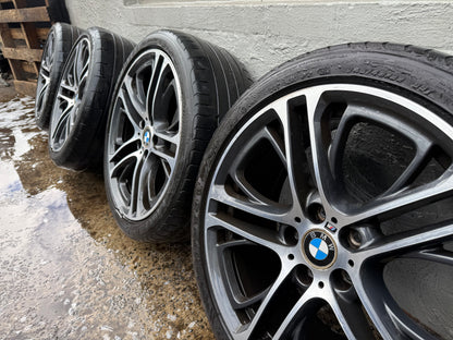 BMW X3/X4 20” Staggered Alloy Wheels with Very Good Tyres