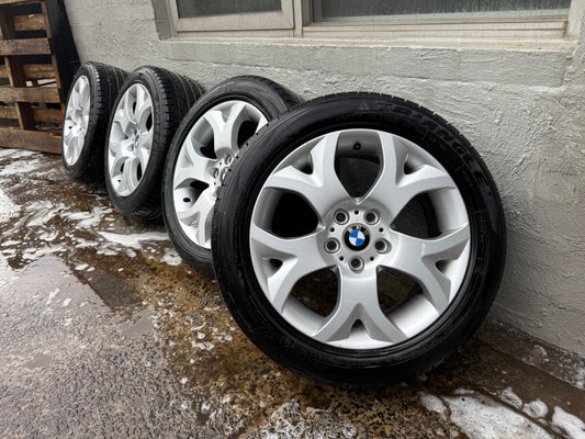 BMW X3 Staggered 18” Alloy Wheels with Good Tyres