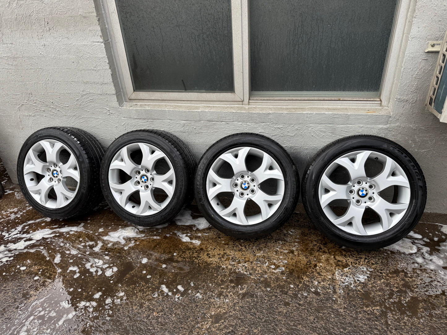 BMW X3 Staggered 18” Alloy Wheels with Good Tyres