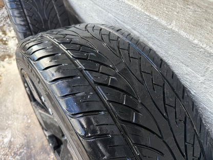 KMC XD 22” Alloy Wheels with Good Tyres