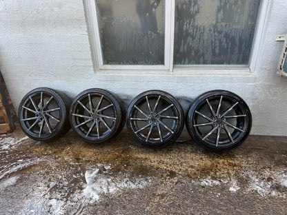 Hussla 19” Alloy Wheels with Good Tyres