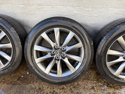 Mazda 3/6 Charcoal 17” Alloy Wheels with Good Tyres