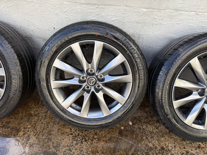 Mazda 3/6 Charcoal 17” Alloy Wheels with Good Tyres