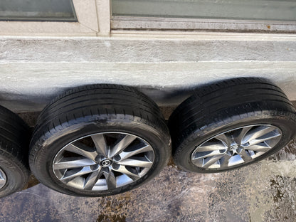 Mazda 3/6 Charcoal 17” Alloy Wheels with Good Tyres