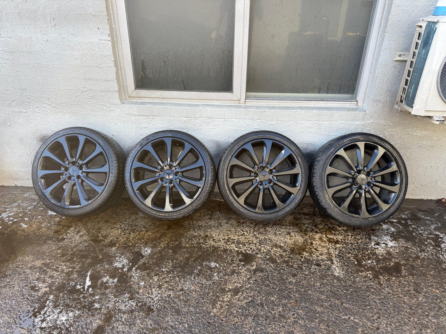 Mercedes Benz C250 Staggered 19” Alloy Wheels with Very Good Tyres