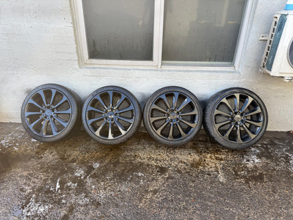 Mercedes Benz C250 Staggered 19” Alloy Wheels with Very Good Tyres