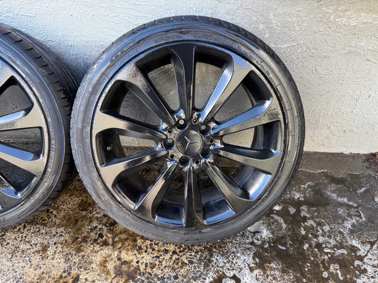 Mercedes Benz C250 Staggered 19” Alloy Wheels with Very Good Tyres