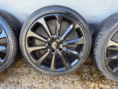 Mercedes Benz C250 Staggered 19” Alloy Wheels with Very Good Tyres