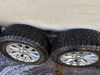 Mitsubishi Triton 17” Alloy Wheels with Good Tyres