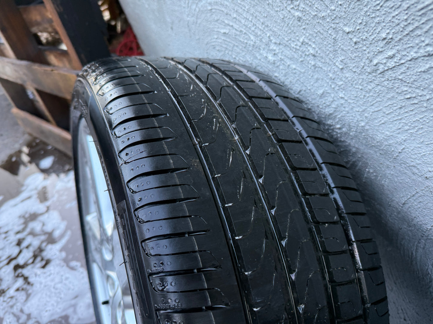 Audi A4 18” Alloy Wheels with Very Good Tyres