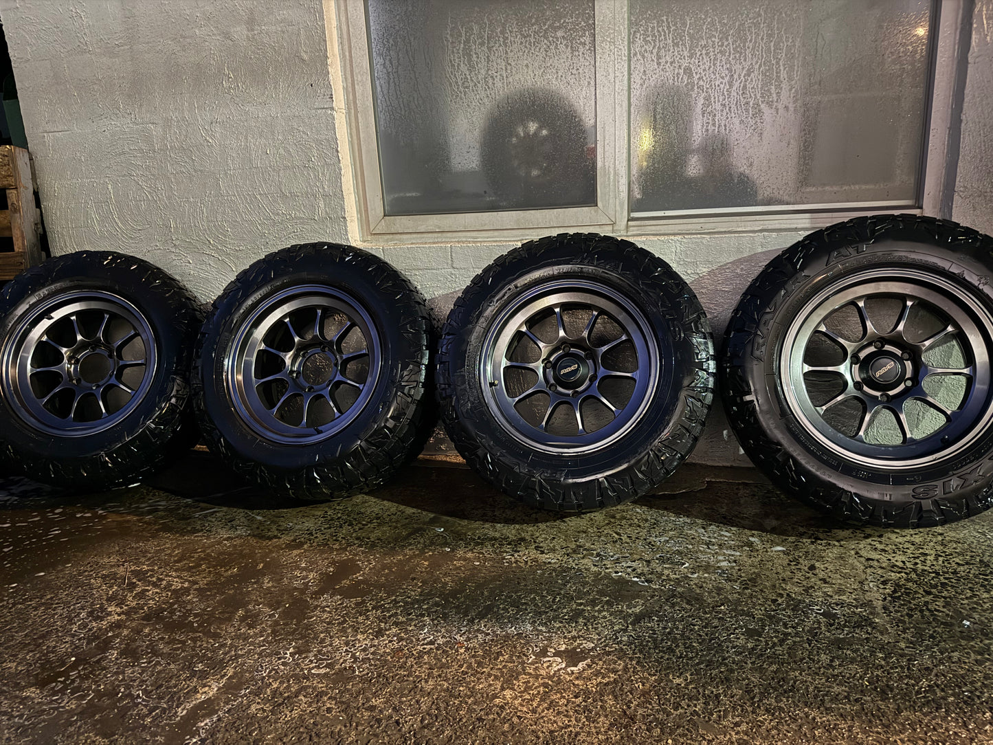 Rays Rota 18” Alloy Wheels with Good Tyres
