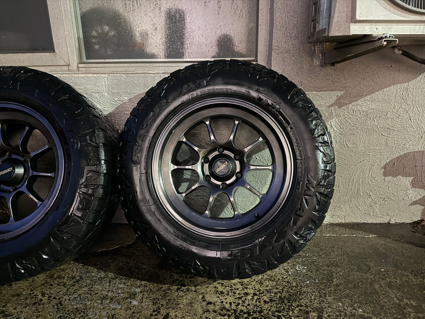 Rays Rota 18” Alloy Wheels with Good Tyres