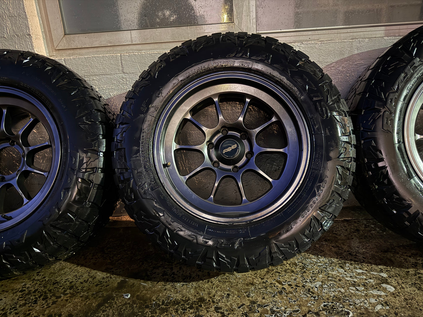 Rays Rota 18” Alloy Wheels with Good Tyres