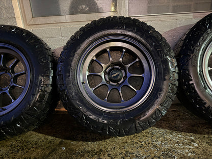 Rays Rota 18” Alloy Wheels with Good Tyres