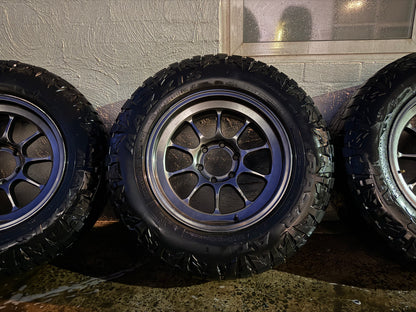 Rays Rota 18” Alloy Wheels with Good Tyres