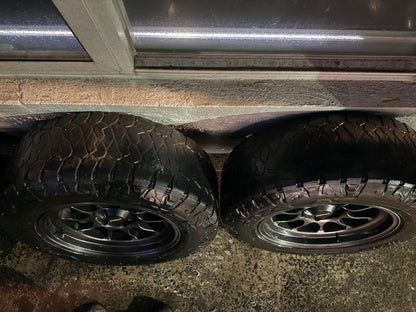 Rays Rota 18” Alloy Wheels with Good Tyres